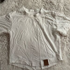Little Bipsy Cream Baby Top